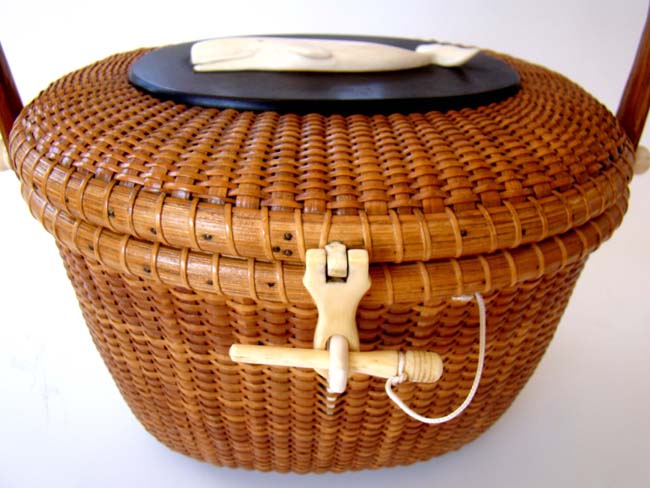 A fabulous Jose Reyes Nantucket 'Friendship' basket dated 1969